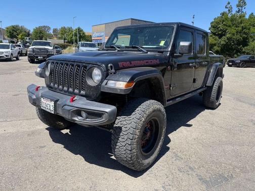 Black Clearcoat 2022 Jeep Gladiator Rubicon