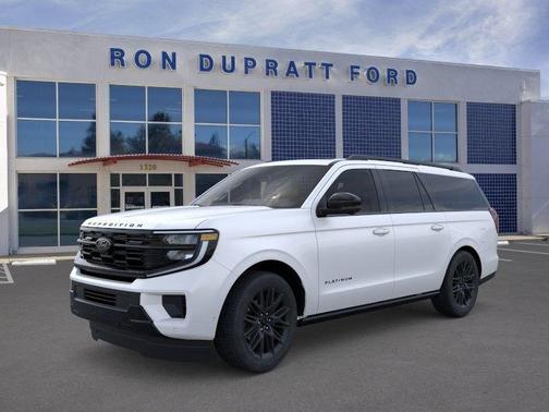 Star White Metallic Tri-Coat 2026 Ford Expedition Max Platinum