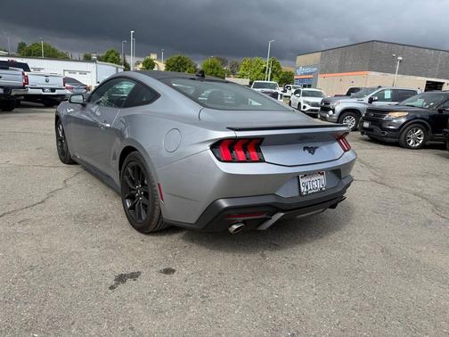 Iconic Silver Metallic 2025 Ford Mustang EcoBoost Premium