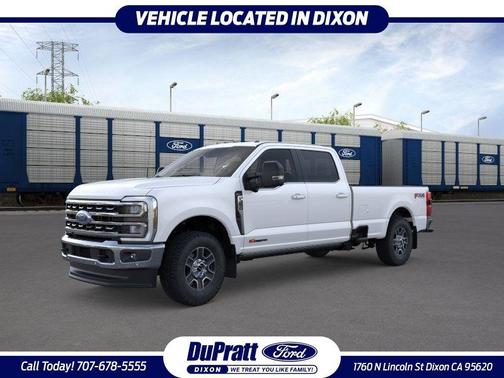 Star White Metallic Tri-Coat 2026 Ford F-350 Lariat