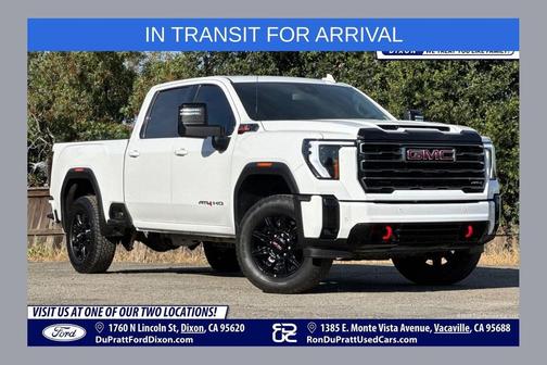 Summit White 2025 GMC Sierra 2500 AT4