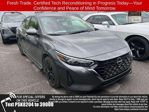 Gun Metallic 2025 Nissan Sentra S
