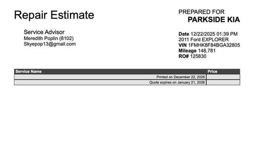 2011 Ford Explorer Limited