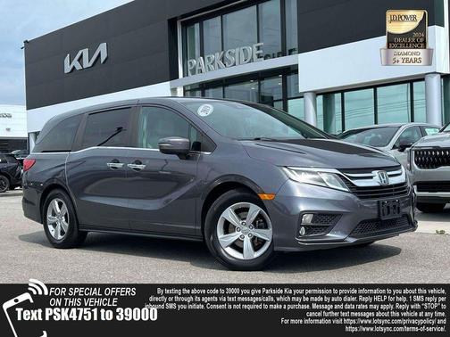 Gray 2019 Honda Odyssey EX-L