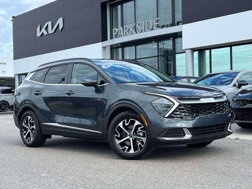 Gray 2025 Kia Sportage EX