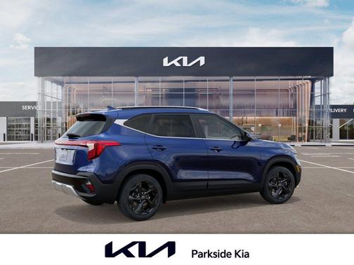 Ocean Blue 2026 Kia Seltos EX