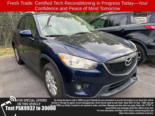 Stormy Blue Mica 2014 Mazda CX-5 Touring