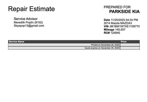 2014 Mazda Mazda3 i Grand Touring