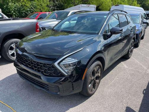 Ebony Black 2025 Kia Sportage X-Line
