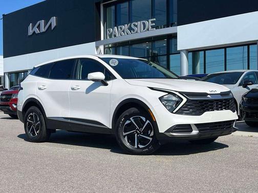 Snow White Pearl 2023 Kia Sportage Hybrid LX