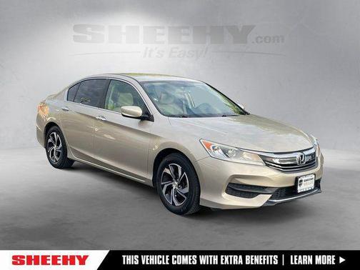 Gold 2016 Honda Accord LX