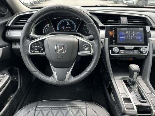 Modern Steel Metallic 2018 Honda Civic EX
