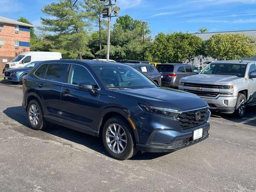 Canyon River Blue Metallic 2025 Honda CR-V EX-L AWD