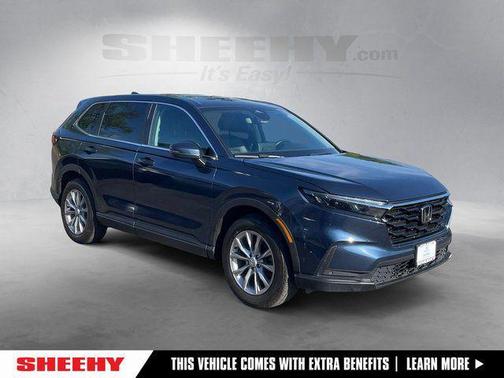 Canyon River Blue Metallic 2025 Honda CR-V EX-L AWD