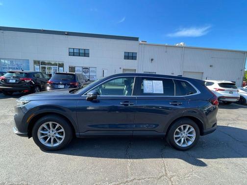 Canyon River Blue Metallic 2025 Honda CR-V EX-L AWD