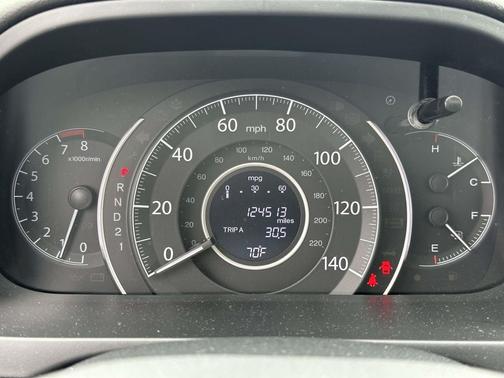 Gray 2013 Honda CR-V EX