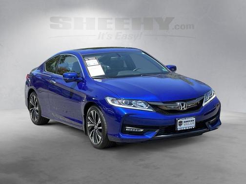Blue 2016 Honda Accord EX-L