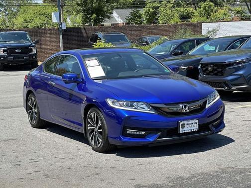 Blue 2016 Honda Accord EX-L