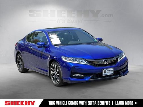Blue 2016 Honda Accord EX-L