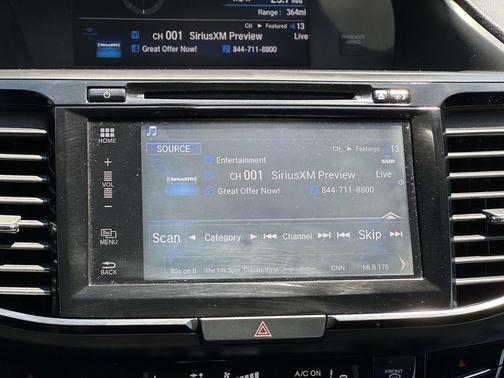 Blue 2016 Honda Accord EX-L