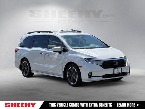 Platinum White Pearl 2022 Honda Odyssey Elite