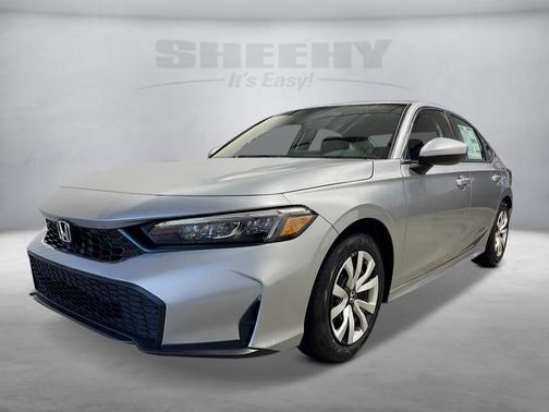 Solar Silver Metallic 2026 Honda Civic LX