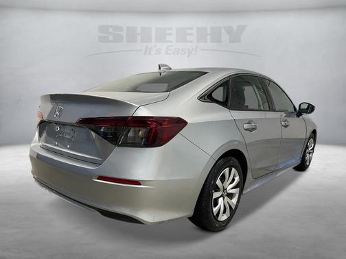 Solar Silver Metallic 2026 Honda Civic LX