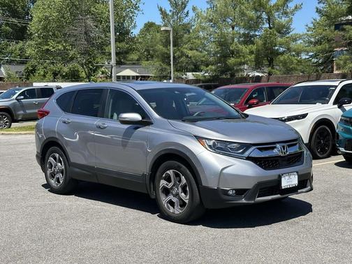 Lunar Silver Metallic 2018 Honda CR-V EX