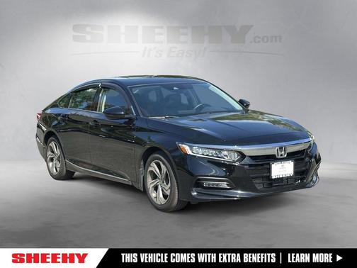 Crystal Black Pearl 2020 Honda Accord EX-L 1.5T