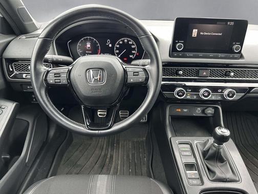 Platinum White Pearl 2024 Honda Civic Sport