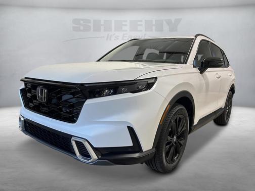 Platinum White Pearl 2026 Honda CR-V Hybrid Sport Touring AWD