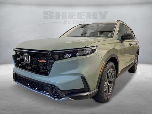 Ash Green Metallic 2026 Honda CR-V Hybrid TrailSport AWD