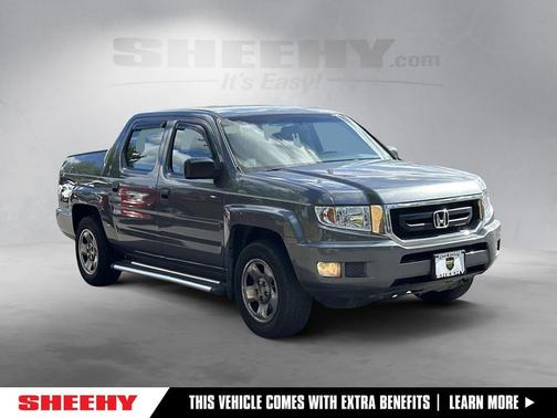 Polished Metal Metallic 2010 Honda Ridgeline RT