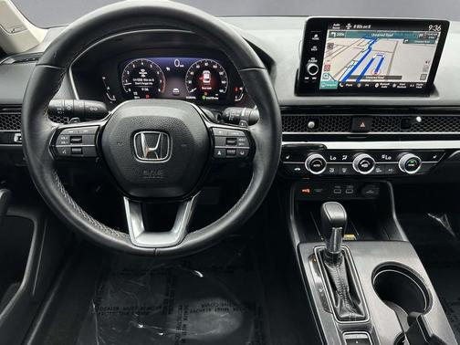 Aegean Blue Metallic 2023 Honda Civic Touring