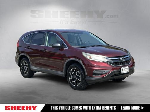 Maroon 2016 Honda CR-V SE