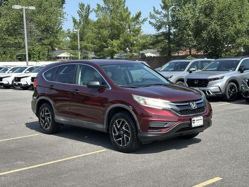 Maroon 2016 Honda CR-V SE