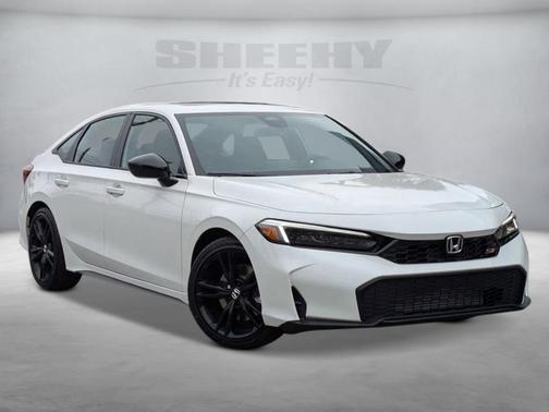 Platinum White Pearl 2026 Honda Civic Si Base