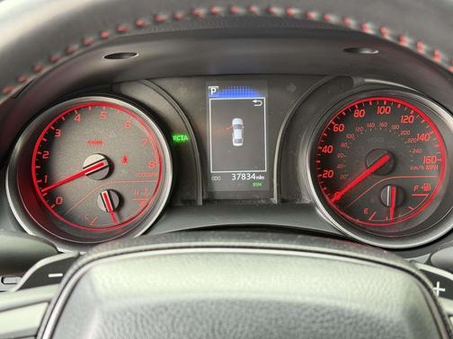 Wind Chill Pearl/Midnight Black Metallic 2021 Toyota Camry TRD