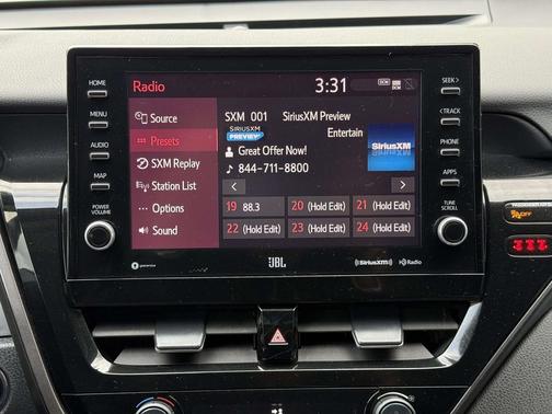 Wind Chill Pearl/Midnight Black Metallic 2021 Toyota Camry TRD