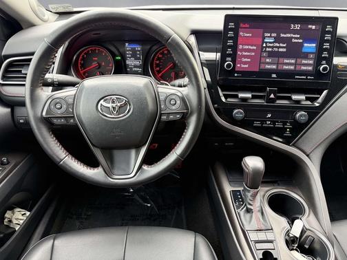 Wind Chill Pearl/Midnight Black Metallic 2021 Toyota Camry TRD