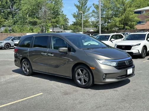 Pacific Pewter Metallic 2021 Honda Odyssey EX