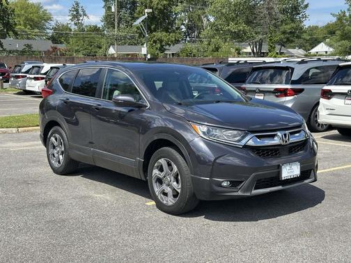 Modern Steel Metallic 2018 Honda CR-V EX-L