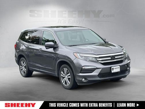 Modern Steel Metallic 2017 Honda Pilot EX-L