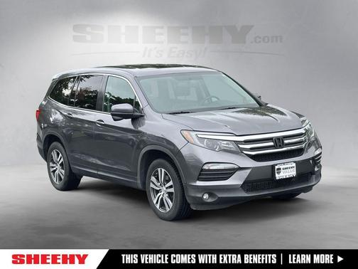 Modern Steel Metallic 2017 Honda Pilot EX-L