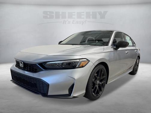 Solar Silver Metallic 2026 Honda Civic Sport
