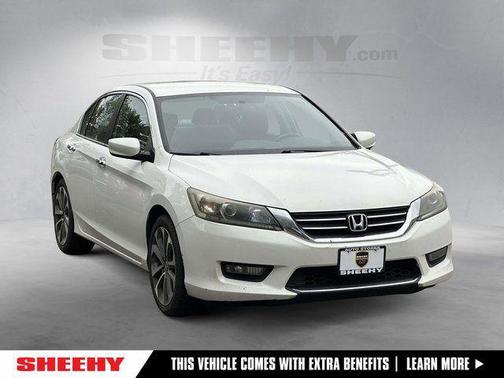 White Orchid Pearl 2014 Honda Accord Sport