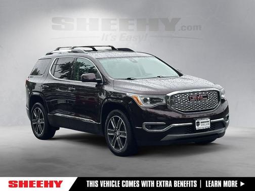 Black Cherry Metallic 2017 GMC Acadia Denali SUV