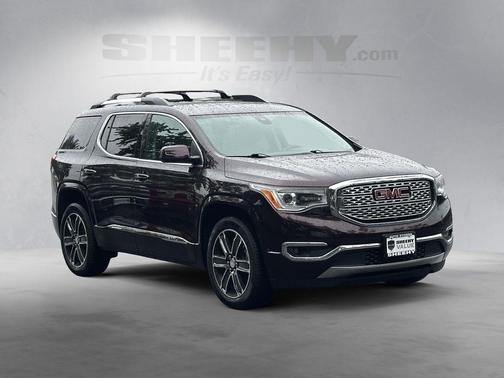 Black Cherry Metallic 2017 GMC Acadia Denali