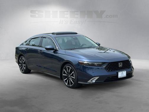 Canyon River Blue Metallic 2024 Honda Accord Hybrid Touring