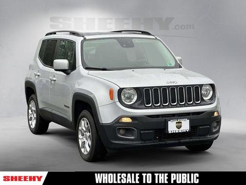 Glacier Metallic 2016 Jeep Renegade Latitude
